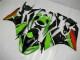 Noir Vert Rouge Carénage Moto ZX6R 2009-2012 Noir Vert Rouge Carénage Moto ZX6R 2009-2012