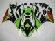 Noir Vert Rouge Carénage Moto ZX6R 2009-2012 Noir Vert Rouge Carénage Moto ZX6R 2009-2012