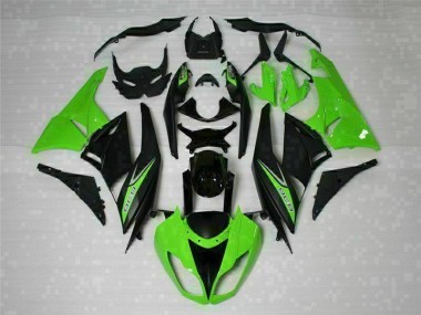 Noir Vert 636 Carénage Moto ZX6R 2009-2012