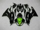 Noir Vert Kit Carénages Motos Complet ZX6R 2009-2012 Noir Vert Kit Carénages Motos Complet ZX6R 2009-2012