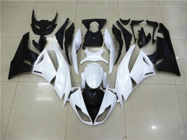 Blanc Carénage Moto ZX6R 2009-2012