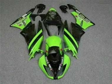 Noir Vert 3M Touch4 Carénage Moto ZX6R 2009-2012