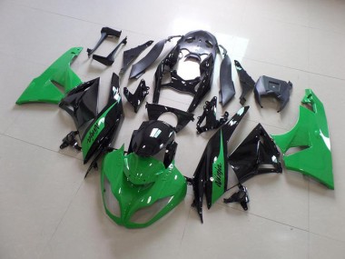 Vert et Noir Carénage Moto ZX6R 2009-2012
