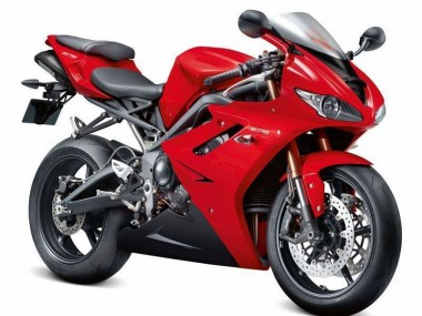 Rouge Noir Carénage Moto Daytona 675 Triple 2009-2012
