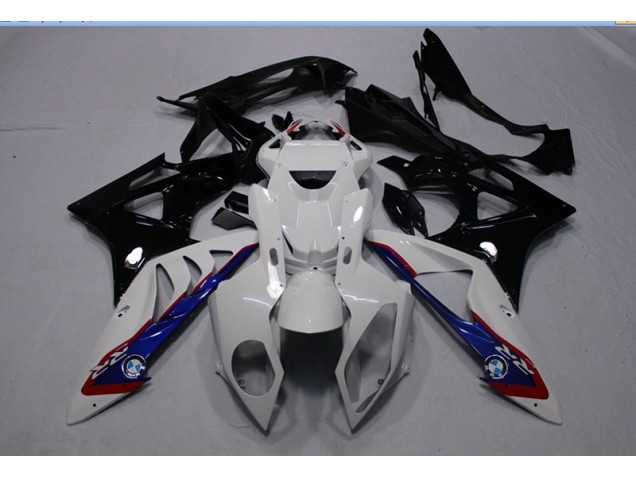 Blanc Noir Bleu Carénage Moto S1000RR 2009-2014 Blanc Noir Bleu Carénage Moto S1000RR 2009-2014