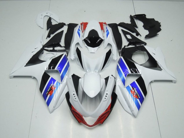 Blanc Bleu Noir Carénage Moto GSXR 1000 K9 2009-2016