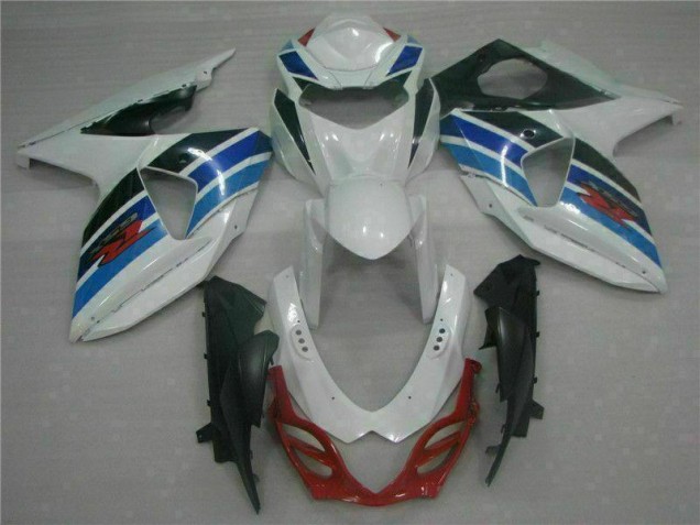 Blanc Carénage Moto GSXR 1000 K9 2009-2016