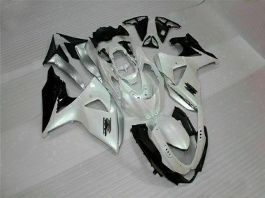 Blanc Noir Carénages Moto GSXR 1000 K9 2009-2016