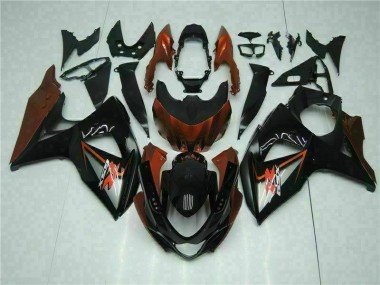 Brun Noir Carénages Moto GSXR 1000 K9 2009-2016