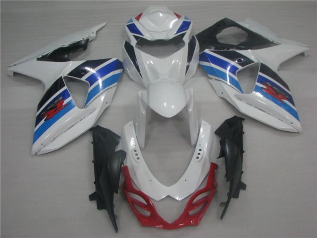 Blanc Bleu Carénage Moto GSXR 1000 K9 2009-2016 Blanc Bleu Carénage Moto GSXR 1000 K9 2009-2016