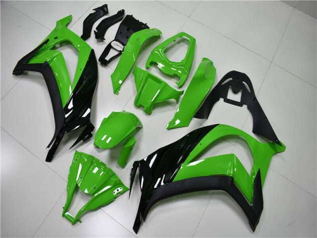 Vert Noir Carrosserie Moto ZX10R 2011-2015 Vert Noir Carrosserie Moto ZX10R 2011-2015