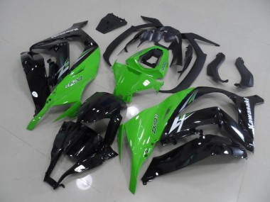 Vert et Noir Carénage Moto ZX10R 2011-2015