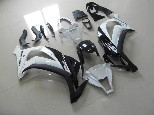 Blanc Noir Carénage Moto ZX10R 2011-2015 Blanc Noir Carénage Moto ZX10R 2011-2015