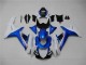 Bleu Blanc Carénages Moto GSXR 600 / 750 K11 2011-2024 Bleu Blanc Carénages Moto GSXR 600 / 750 K11 2011-2024