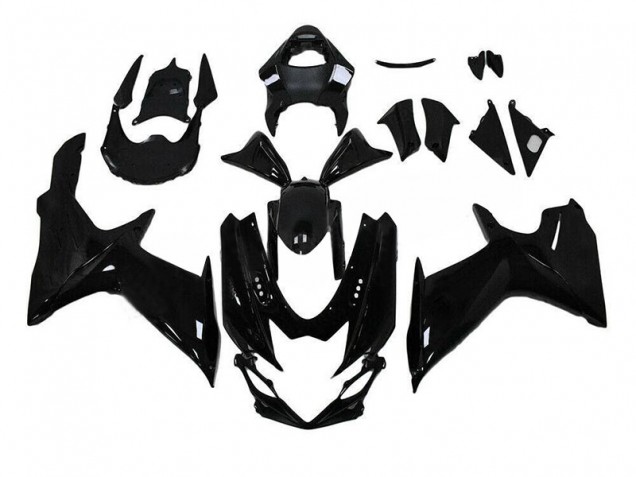 Noir Brillant Carénage Moto GSXR 600 / 750 K11 2011-2024