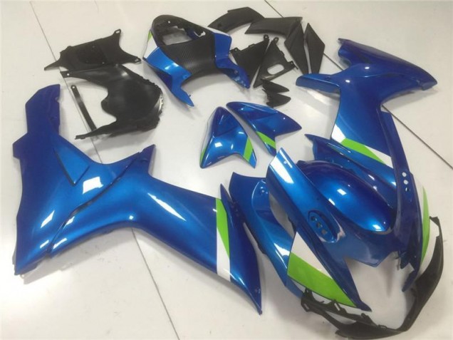 Bleu Carrosserie Moto GSXR 600 / 750 K11 2011-2024 Bleu Carrosserie Moto GSXR 600 / 750 K11 2011-2024