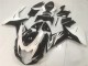 Noir Blanc Carénages Moto GSXR 600 / 750 K11 2011-2024 Noir Blanc Carénages Moto GSXR 600 / 750 K11 2011-2024