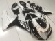 Noir Blanc Carénages Moto GSXR 600 / 750 K11 2011-2024 Noir Blanc Carénages Moto GSXR 600 / 750 K11 2011-2024