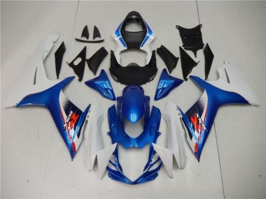 Bleu Blanc Carrosserie Moto GSXR 600 / 750 K11 2011-2024