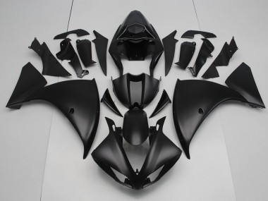 Noir Mat Carénages Moto R1 2012-2014