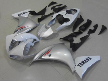 Blanc Argent Carénage Moto R1 2012-2014