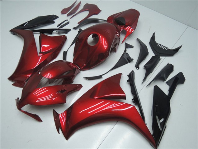 Rouge Noir Carénage Moto CBR 1000 RR 2012-2016 Rouge Noir Carénage Moto CBR 1000 RR 2012-2016