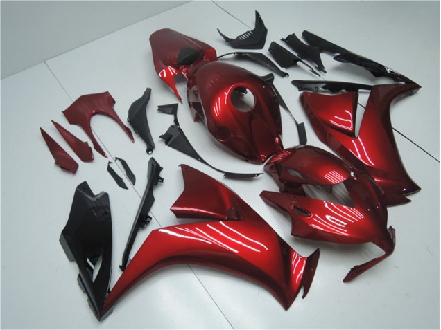 Rouge Noir Carénage Moto CBR 1000 RR 2012-2016 Rouge Noir Carénage Moto CBR 1000 RR 2012-2016