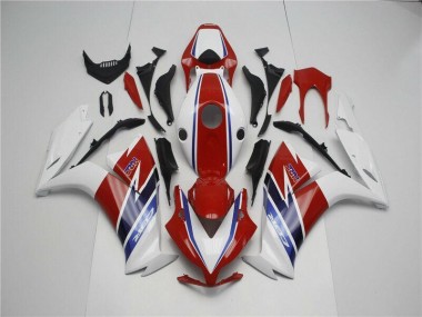 Rouge Blanc Bleu Carénage Moto CBR 1000 RR 2012-2016