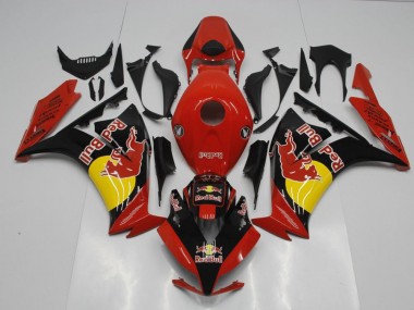 Noir Red Bull Carénage Moto CBR 1000 RR 2012-2016