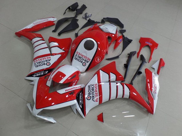 Rouge avec Blanc Wing Carénage Moto CBR 1000 RR 2012-2016 Rouge avec Blanc Wing Carénage Moto CBR 1000 RR 2012-2016