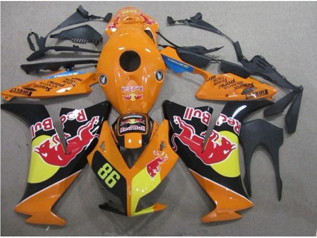 Red Bull 86 Carénage Moto CBR 1000 RR 2012-2016 Red Bull 86 Carénage Moto CBR 1000 RR 2012-2016