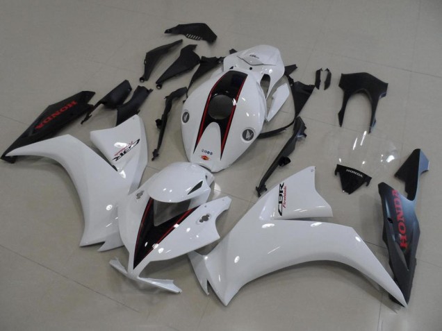 Blanc et Noir Mat Style OEM Carénage Moto CBR 1000 RR 2012-2016