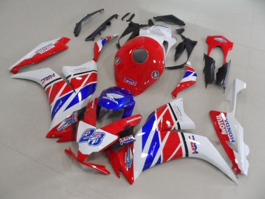 Rouge Blanc Bleu HRC 23 Carénage Moto CBR 1000 RR 2012-2016