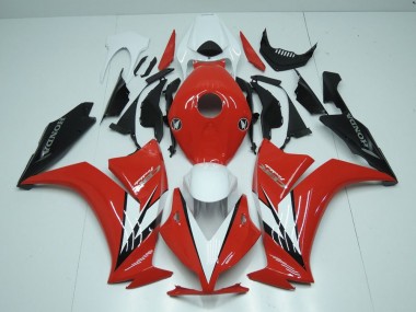 Rouge Blanc et Noir Carénage Moto CBR 1000 RR 2012-2016