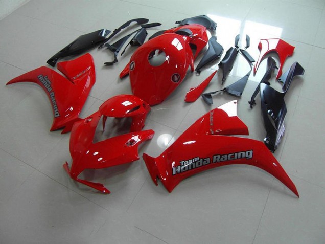 Rouge Noir Mat Carénage Moto CBR 1000 RR 2012-2016 Rouge Noir Mat Carénage Moto CBR 1000 RR 2012-2016