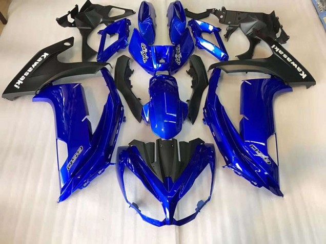 Bleu Carénage Moto EX650 2012-2016 Bleu Carénage Moto EX650 2012-2016
