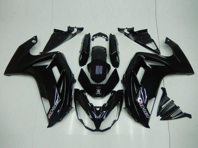 Noir Brillant Carénage Moto EX650 2012-2016 Noir Brillant Carénage Moto EX650 2012-2016