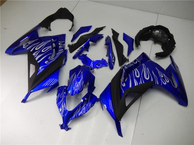 Bleu Blanc Noir Carénage Moto EX300 2013-2016 Bleu Blanc Noir Carénage Moto EX300 2013-2016