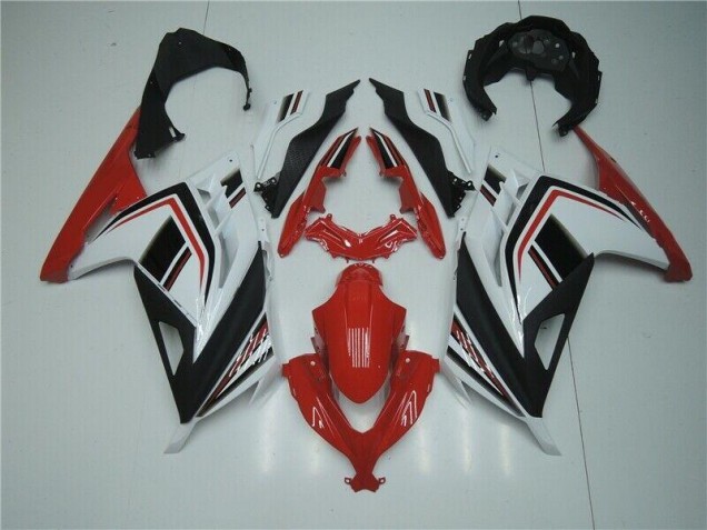 Rouge Blanc Noir Carénage Moto EX300 2013-2016 Rouge Blanc Noir Carénage Moto EX300 2013-2016