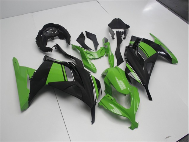 Vert Noir Carénages Moto EX300 2013-2016 Vert Noir Carénages Moto EX300 2013-2016