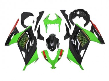 Vert Noir Carénage Moto EX300 2013-2016