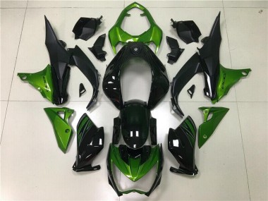 Vert Noir Carénages Moto Z800 2013-2016