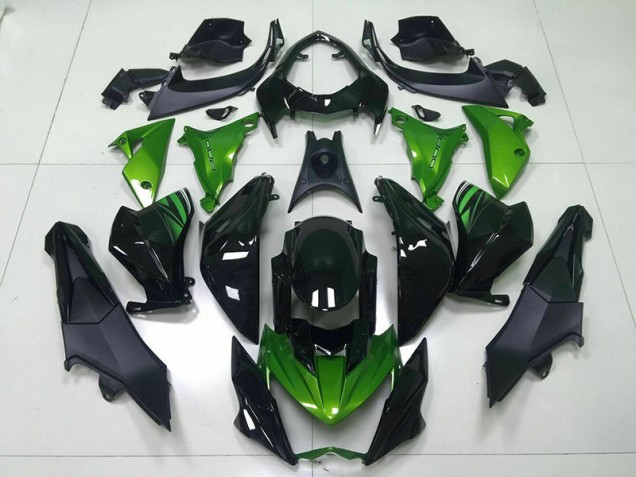 Vert Noir Carénage Moto Z800 2013-2016 Vert Noir Carénage Moto Z800 2013-2016
