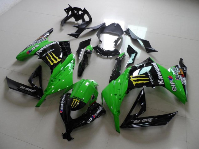 Vert Monster Carénage Moto ZX 300R 2013-2016