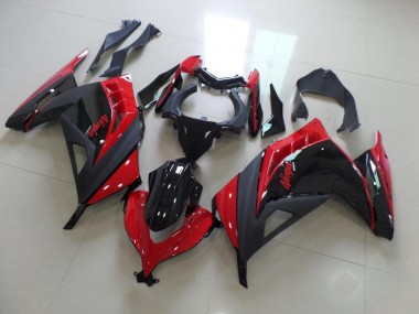 Rouge Noir Carénage Moto ZX 300R 2013-2016
