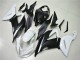 Blanc Noir Carénages Moto ZX6R 2013-2018 Blanc Noir Carénages Moto ZX6R 2013-2018