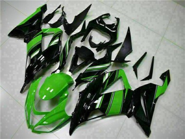 Noir Vert Carénage Moto ZX6R 2013-2018
