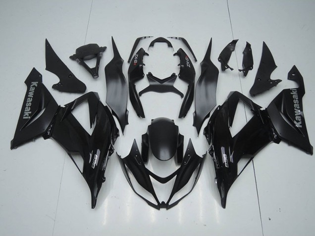 Noir Mat Carénage Moto ZX6R 2013-2018 Noir Mat Carénage Moto ZX6R 2013-2018