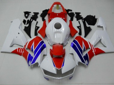 Blanc Bleu Rouge Carénage Moto CBR 600 RR 2013-2023