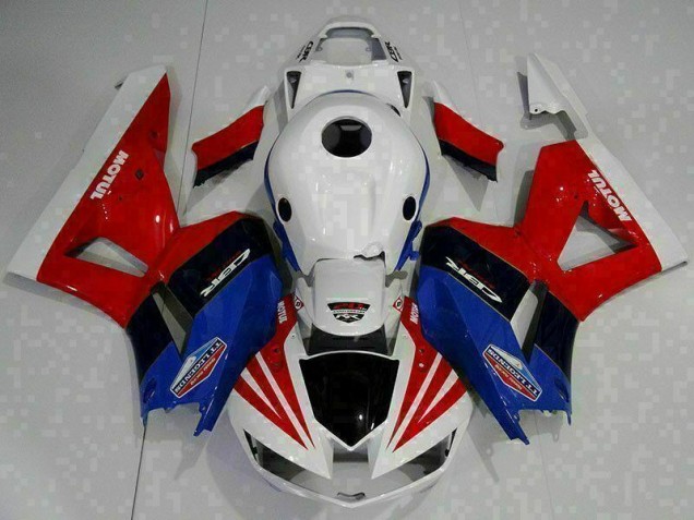 Rouge Bleu Carénage Moto CBR 600 RR 2013-2023 Rouge Bleu Carénage Moto CBR 600 RR 2013-2023